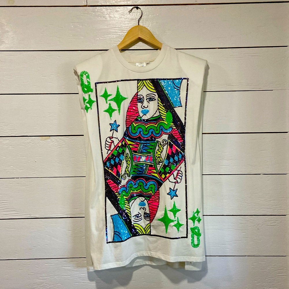 Queen of Sparkles Queen TShirt Dress